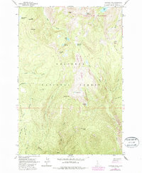 Hanover Mtn. 1963 topographic map thumbnail
