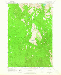 Hanover Mtn. 1963 topographic map thumbnail