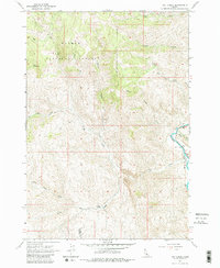Hat Creek 1963 topographic map thumbnail
