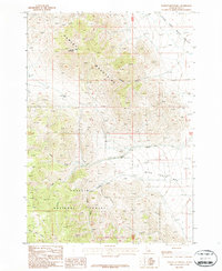 Hawley Mountain 1987 topographic map thumbnail