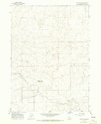 Hazelton NE topographic map thumbnail