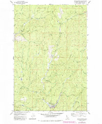 Headquarters 1981 topographic map thumbnail
