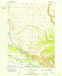 Heise 1951 topographic map thumbnail