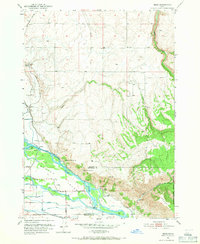 Heise 1951 topographic map thumbnail