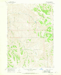 Herd Lake 1967 topographic map thumbnail