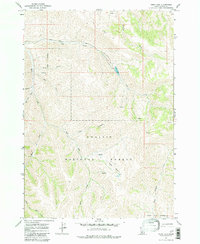 Herd Lake 1967 topographic map thumbnail