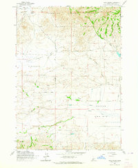 High Prairie 1963 topographic map thumbnail