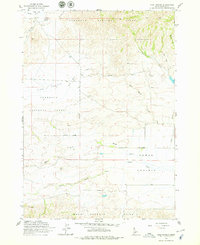 High Prairie 1963 topographic map thumbnail