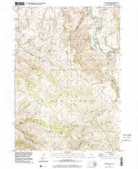 Higham Peak 1998 topographic map thumbnail