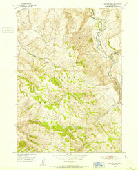 Higham Peak 1951 topographic map thumbnail