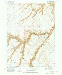 Hill Pasture 1972 topographic map preview