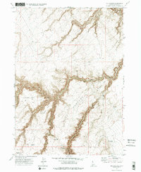 Hill Pasture 1972 topographic map thumbnail