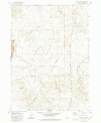 Hole In Rock 1980 topographic map thumbnail