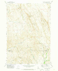 Holland Gulch 1970 topographic map thumbnail