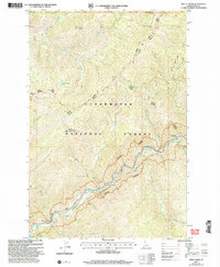 Holly Creek 2005 topographic map thumbnail
