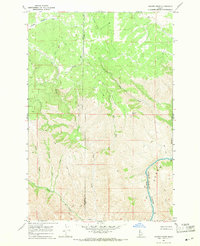 Hoover Point 1967 topographic map thumbnail
