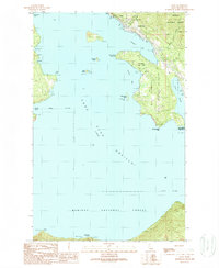 Hope 1989 topographic map thumbnail