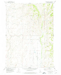 Hopper Gulch 1978 topographic map thumbnail