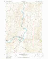 Horseshoe Bend 1957 topographic map preview