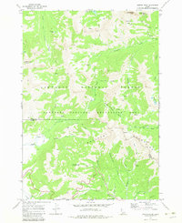 Horton Peak 1970 topographic map thumbnail