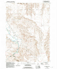Hot Springs 1992 topographic map thumbnail