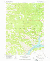 House Mountain 1973 topographic map thumbnail