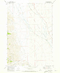 Howe NW 1969 topographic map preview