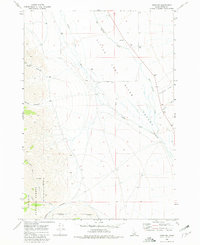 Howe NW 1969 topographic map thumbnail