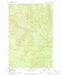 Hoyt Mountain 1969 topographic map thumbnail