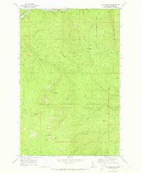 Hoyt Mountain 1969 topographic map thumbnail