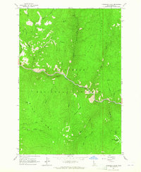 Huddleson Bluff 1963 topographic map thumbnail