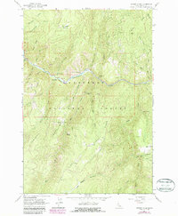 Hungry Ridge 1963 topographic map thumbnail