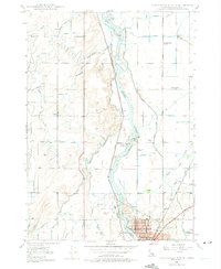 Idaho Falls North 1948 topographic map thumbnail