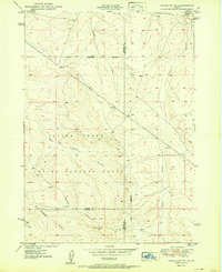 Indian Butte 1950 topographic map thumbnail