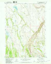 Indian Hay Meadows 1979 topographic map thumbnail