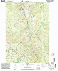 Indian Mountain 2004 topographic map thumbnail