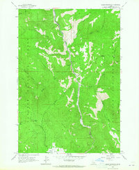 Indian Mountain 1963 topographic map thumbnail
