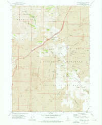 Inferno Cone 1972 topographic map thumbnail