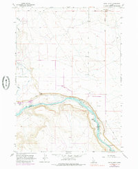 Initial Point 1957 topographic map thumbnail