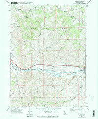 Inkom 1971 topographic map thumbnail