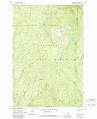 Iron Mountain 1962 topographic map thumbnail