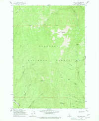 Iron Mtn 1962 topographic map thumbnail
