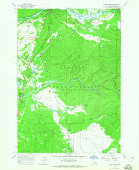 Island Park 1964 topographic map thumbnail