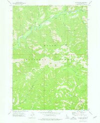 Jackson Peak 1972 topographic map thumbnail