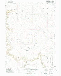 Jarvis Pasture 1971 topographic map thumbnail
