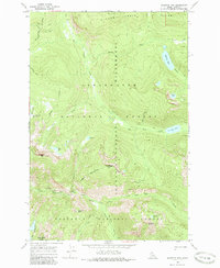Jeanette Mountain 1966 topographic map thumbnail
