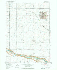 Jerome 1950 topographic map thumbnail