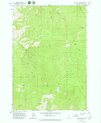 John Day Mtn 1963 topographic map thumbnail