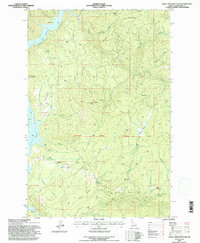 John Lewis Mountain 1994 topographic map thumbnail