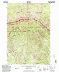 Johnson Butte 1995 topographic map thumbnail